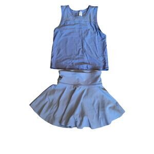 OLD NAVY | Athletic Tank and Skort Set | XS (5) | Light Blue